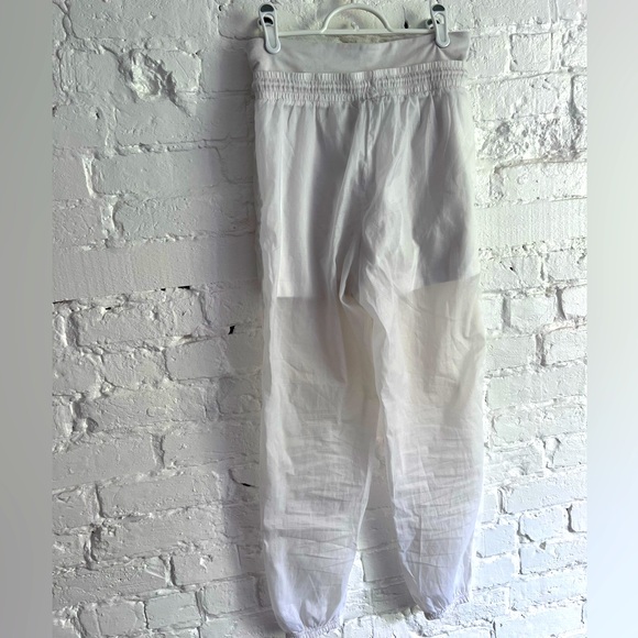 Nike Sportswear Women's Woven Trousers- White - Picture 4 of 7